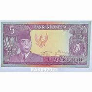 Harga Uang 5 Rupiah Kertas Tahun 1961